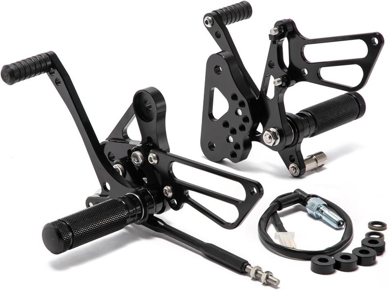 SFriding Motorcycle Adjustable Rear Sets Rearsets Foot Pegs for Suzuki GSX1300R GSX 1300 R Hayabusa Drag-style 1999-2014 - Image 1